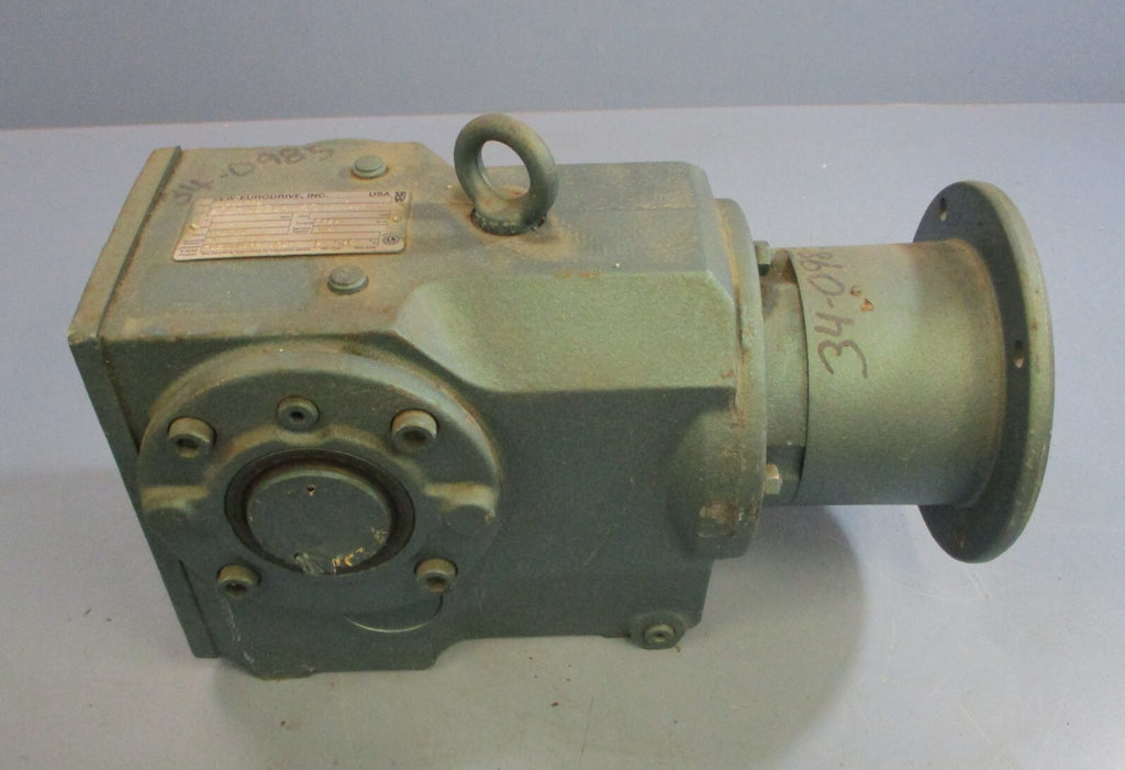 SewEurodrive Inc. KA66LP56 Gearbox 140.72:1 Right Angle 3980LB/IN 41/4" Bore