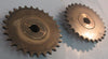 Tsubaki H40B28X3/4 Roller Chain Sprocket 3/4" Bore Keyed 28 Teeth Lot of 2