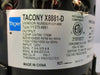 TACONY X8881-D Type YY375-8881 1/2 HP 920 RPM 120V 1 Phase Motor, 50/60Hz