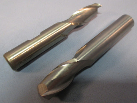 Lot of 2 RBC End Mills: 1/2"DIA, 1/2"SHK, M7, 2FL, LD=2.720