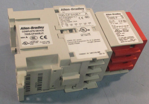 AllenBradley 700SCF440EJC Safety Control Relay Ser A 690V 20A