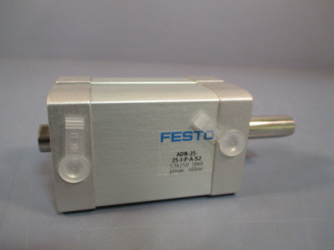 FESTO 536250 DOUBLE ACTING COMPACT AIR CYLINDER ADN-25-25-I-P-A-S2