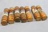 Lot of 7 Bussman Fusetron FRNR10 10Amp 250VAC Time Delay Fuses