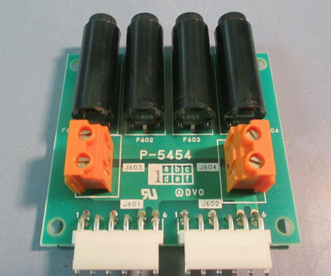 ISHIDA PRINTED CIRCUIT BOARD AC FUSE P5454