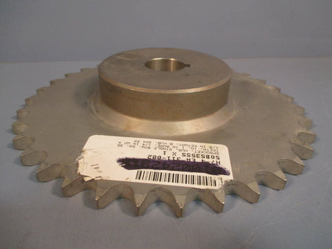 Martin Hub Sprocket, Single Row, 35 Teeth, 1 IN Bore 50B35SS