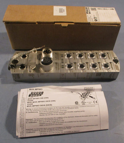 Murr Elektronik 55289 ProfiNet Module MVKMPNIO DIO8 24VDC 311101.313.12