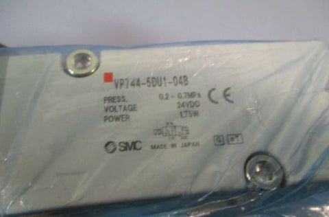 SMC Solenoid Valve 3-Port, VP744-5DU1-04B