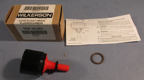 Wilkerson GRP-95-981 Replacement Automatic Float Drain Valve Kit Fluorocarbon
