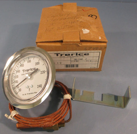 Trerice DT Dial Thermometer V80041 3.5" 30240 Degree F Range