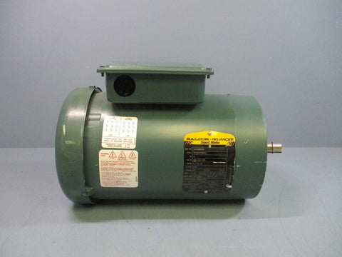 Baldor VEUHM3538 Super-E Motor .5HP 1735RPM 60Hz 3Ph 208-230/460V