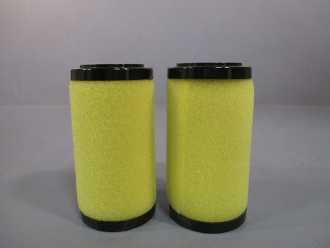 Lot of (2) SMC Mist Separator Filter AFM 40P060AS