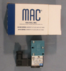 Mac Valves 45A-AA2-DDAJ-1KA Solenoid Valve 24 VDC Square Connector