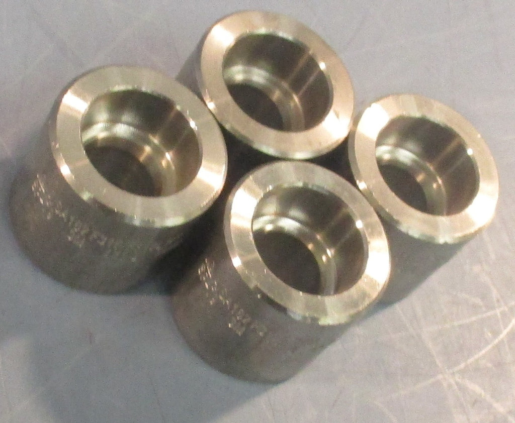 Unbranded SP-79 Reducing Coupling Weld Butt 3M 1X1/2 A/SA182 F316/F316L Lot of 4