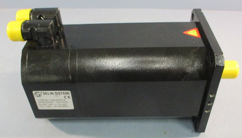Selin Sistemi 5AL-1200-05/RS-B Servo Motor 500RPM 24mm and 10mm Shaft Dia