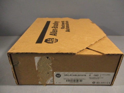 Allen Bradley Pre-Wired Cable For 1756 Analog I/O Ser. A 1492-ACABLE010TB