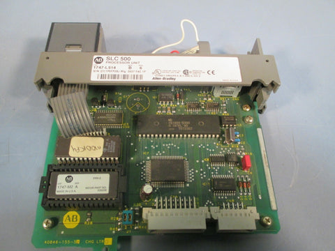 ALLEN BRADLEY SLC 500 PROCESSOR UNIT SER. B FRN. 6 1747-L514