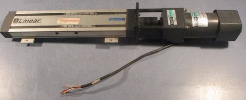 Star Linear Guide LM009168 w/ Oriental Motor 51K90GUSWM Motor 5GU18KA Gear Head