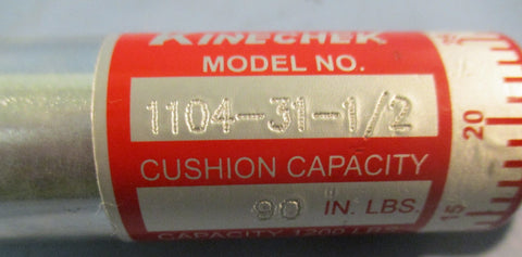 Deschner Kinechek 1104-31-1/2 Hydraulic Speed Controller Regulator 1/2" Stroke