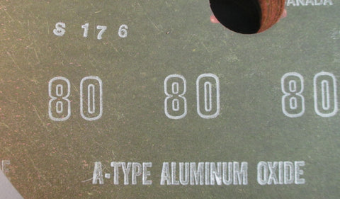 Lot 15 Aluminum Oxide 7" Type A S176 Grinding / Sanding Disc / Disk NWOB