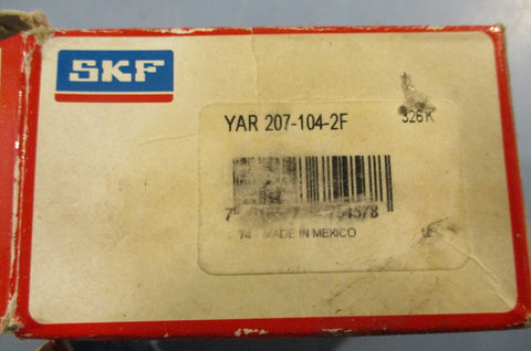 SKF YAR 207-104-2F Radial Insert Ball Bearing 1-1/4 Bore Dia 2.8 in OD