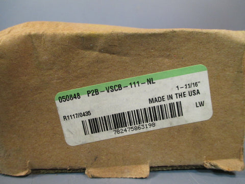 DODGE PILLOW BLOCK BEARING 1-11/16" 050848 P2B-VSCB-111-NL