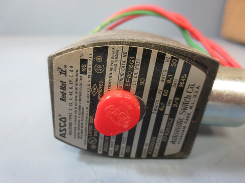 Asco EF8263G2 2 Way Solenoid Valve 120V VAC