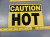 New Lot of 15 Caution Hot Warning Decal 5 X 7" Sticker Label
