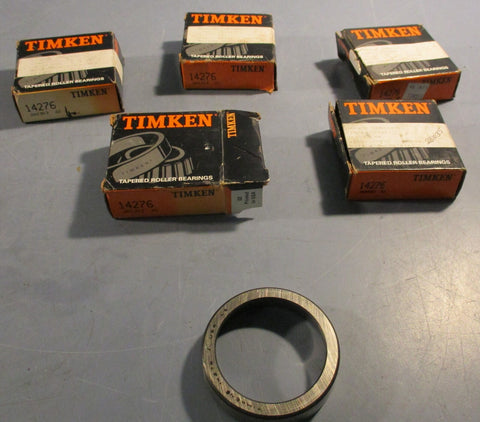 Timken 14276 tapered Roller Bearing Cup 54 mm Bore 68 mm OD 16 mm W lot of 5