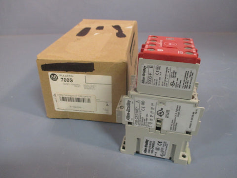 AllenBradley Safety Control Relay 10A 24V DC COIL Ser. A 700SCF620EJC