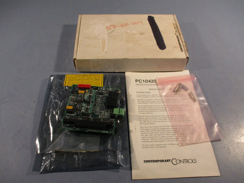 CONTEMPORARY CONTROLS CONTROL BOARD PC10420485X