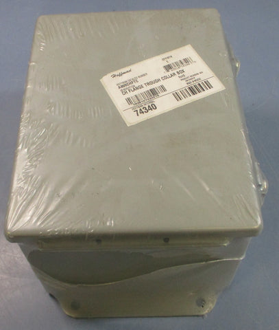 Hoffman A806CHFTC CH Flange Trough Collar Box 9-1/2" L x 6 -1/2" W x 5" H