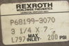 Rexroth P68199-3070 Pneumatic Air Cylinder 3-1/4" Bore 7" Stroke 200 PSI