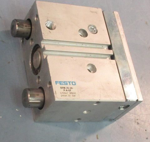 Festo DFM-25-20-P-A-GF Guided Drive 25mm Piston Dia 10 bar Max 20mm Stroke
