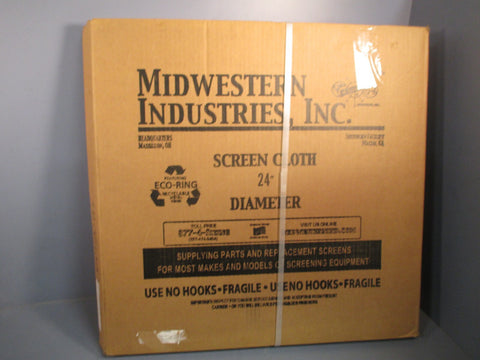 Midwestern Industries Inc, Screen Cloth Sifter 24" Diameter 2SZ024TNONENS3