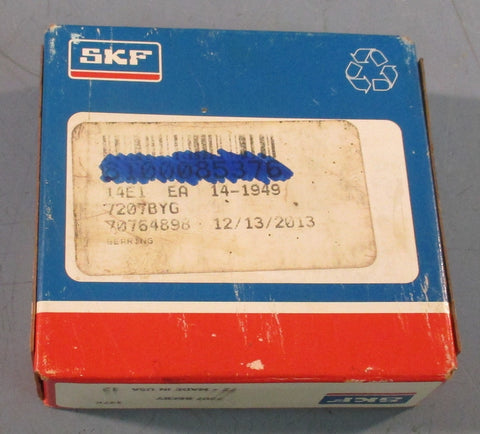 SKF 7207 BECBY Angular Contacct Ball Bearing 25mm Bore 72mm OD 17mm W