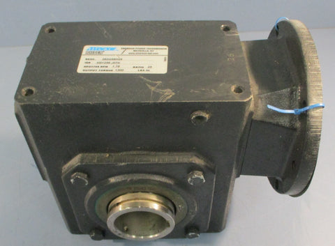 Morse 262Q56H25 Gear Reducer 25:1 Ratio 1.78 HP 1300 lb-in 1-15/16" Bore
