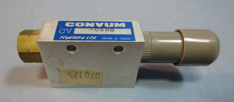 Myotoku Convum Model CV05HS Vacuum Transducer NWOB