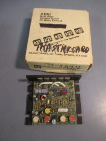 KB Electronics KBIC120 DC Motor Speed Control 090 115 VAC 50/60 Hz VDC 9429A