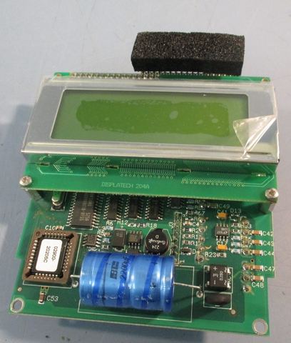 KTRON 919130785E CONTROL PANNEL CPU BOARD W/DISPLATECH 204A 918430785C