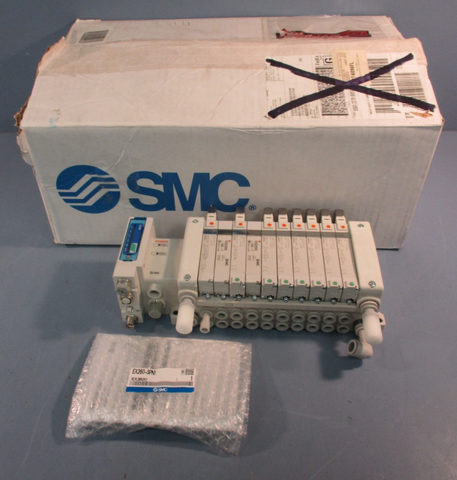 SMC PNEUMATIC MOUNTEDBASE MANIFOLD ASSEMBLY VV5QC2110DUZ00968