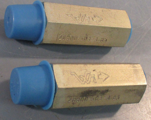 Vonberg 28900-503-3.85 In-Line Velocity Fuse 2-5/8" Length 7/8" Width Lot of 2