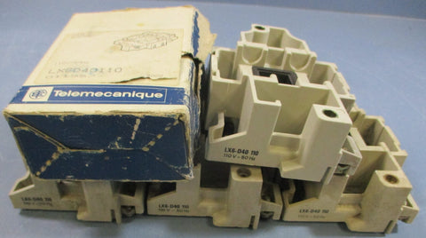 (Lot of 4) Schneider Electric Telemecanique LX6D40110 Contactor Coil 011957