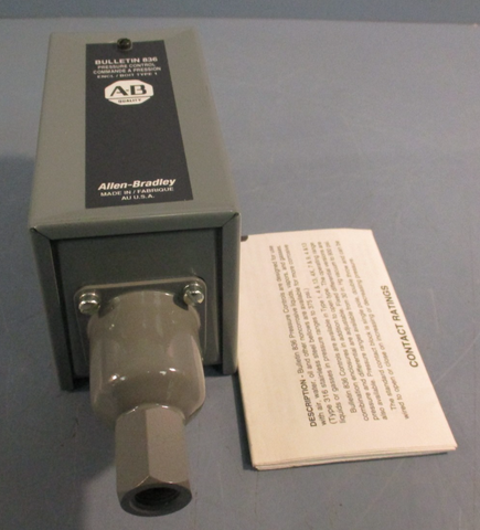 ALLENBRADLEY 040694 PRESSURE SWITCH ROTARY SCREW COMPRESSOR PARTS