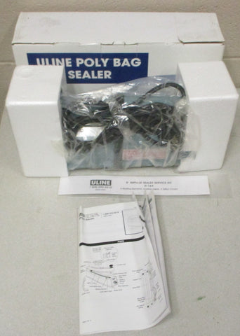 ULine H-163 8" Impulse Sealer Uline Poly Bag Sealer 8 mil Max Seal Thickness