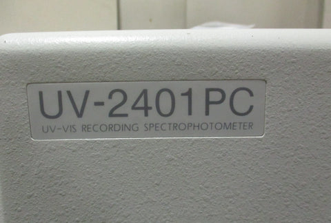 Shimadzu UV-2401PC UV-VIS Recording Spectrophotometer 206-82301-92