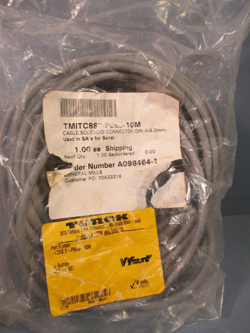Turck Cable Solenoid Connector TC8S 2P66910M