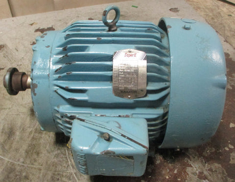 Baldor M00 SuperE M07H03N81 Inverter Duty Motor 215T 5HP 3PH 13/8" Shaft Dia