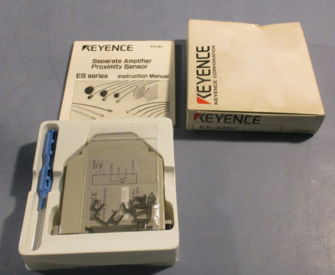 Keyence ES32DC Seperate Amplifier Proximity Sensor Switch ES32DC