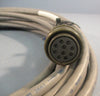 Alpha Wire 86704CY Cable 60' Aprx W/ Amphenol MS3106A18-1S Circular Connector