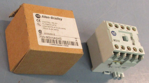 Allen Bradley 700M310A24S Miniature Control Relay Ser A Single Phase 600VAC Max